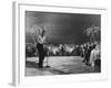 Singer Harry Belafonte Performing at the Coconut Grove Nightclub-Ralph Crane-Framed Premium Photographic Print