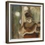 Singer in a Cafe-Edgar Degas-Framed Giclee Print