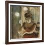 Singer in a Cafe-Edgar Degas-Framed Giclee Print