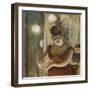 Singer in a Cafe-Edgar Degas-Framed Giclee Print