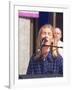 Singer Isaac Hanson of Family Musical Group Hanson Performing-Dave Allocca-Framed Premium Photographic Print