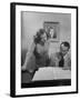 Singer Jo Stafford Working on Music with Her Husband, Arranger Paul Weston-Allan Grant-Framed Premium Photographic Print