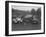 Singer Le Mans and MG J2 at the MG Car Club Rushmere Hillclimb, Shropshire, 1935-Bill Brunell-Framed Photographic Print