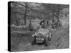 Singer Le Mans competing in the MG Car Club Abingdon Trial/Rally, 1939-Bill Brunell-Stretched Canvas