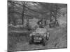 Singer Le Mans competing in the MG Car Club Abingdon Trial/Rally, 1939-Bill Brunell-Mounted Photographic Print