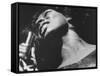 Singer Martha Reeves of Music Group Martha and the Vandellas-John Loengard-Framed Stretched Canvas