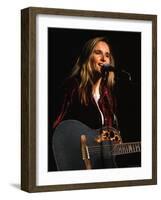 Singer Melissa Etheridge Performing-Dave Allocca-Framed Premium Photographic Print