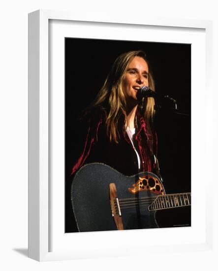 Singer Melissa Etheridge Performing-Dave Allocca-Framed Premium Photographic Print