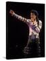 Singer Michael Jackson Performing-David Mcgough-Stretched Canvas