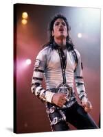 Singer Michael Jackson Performing-David Mcgough-Stretched Canvas