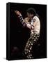 Singer Michael Jackson Performing-David Mcgough-Framed Stretched Canvas