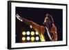 Singer Mick Jagger of the Rock Band the Rolling Stones Performing at Live Aid Concert-David Mcgough-Framed Photographic Print