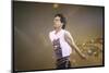 Singer Mick Jagger of the Rock Band the Rolling Stones Performing-David Mcgough-Mounted Photographic Print