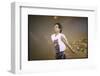 Singer Mick Jagger of the Rock Band the Rolling Stones Performing-David Mcgough-Framed Photographic Print
