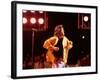 Singer Mick Jagger Performing-David Mcgough-Framed Premium Photographic Print