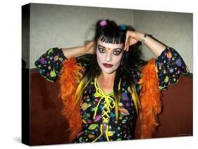 Singer Nina Hagen-Dave Allocca-Stretched Canvas