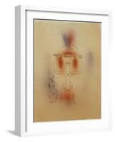 Singer of the Comic Opera-Paul Klee-Framed Giclee Print