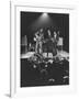 Singer Ricky Nelson and Band During a Performance-Ralph Crane-Framed Premium Photographic Print