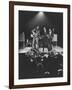 Singer Ricky Nelson and Band During a Performance-Ralph Crane-Framed Premium Photographic Print