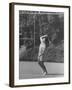 Singer Ricky Nelson Rehearsing Tennis Court Scene for TV Show-Ralph Crane-Framed Premium Photographic Print