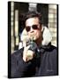 Singer Robbie Williams Pictured in Edinburgh, March 2002-null-Stretched Canvas