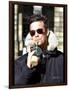 Singer Robbie Williams Pictured in Edinburgh, March 2002-null-Framed Photographic Print