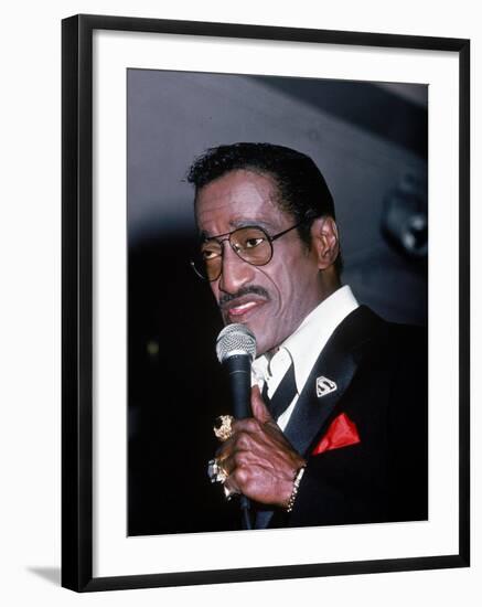 Singer Sammy Davis Jr-Ann Clifford-Framed Premium Photographic Print