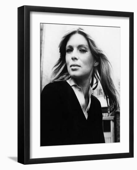 Singer, Songwriter, Actress, and Former Model Nico, 1965-null-Framed Photo