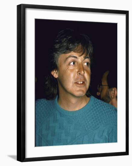 Singer Songwriter Paul Mccartney-Ann Clifford-Framed Premium Photographic Print