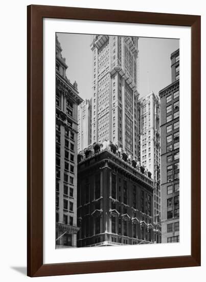 Singer Tower, New York-null-Framed Photographic Print