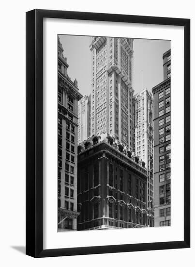 Singer Tower, New York-null-Framed Photographic Print