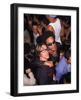 Singers Anthony Kiedis and Lenny Kravitz-Dave Allocca-Framed Premium Photographic Print