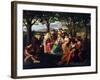 Singers Competition, Late 18th or 19th Century-Heinrich Anton Dahling-Framed Giclee Print