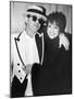 Singers Elton John and Liza Minnelli Backstage at Madison Square Garden before Elton's Performance-David Mcgough-Mounted Premium Photographic Print