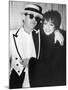 Singers Elton John and Liza Minnelli Backstage at Madison Square Garden before Elton's Performance-David Mcgough-Mounted Premium Photographic Print