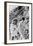 Singers Mick Jagger and Marianne Faithfull in San Remo January 29, 1967-null-Framed Photo