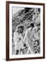 Singers Mick Jagger and Marianne Faithfull in San Remo January 29, 1967-null-Framed Photo