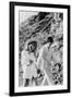 Singers Mick Jagger and Marianne Faithfull in San Remo January 29, 1967-null-Framed Photo