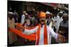 Singers outside Ajmer Sharif Dargah, Rajasthan, India-Godong-Stretched Canvas