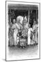 Singhalese Buddhist Priests, Sri Lanka, 1895-null-Mounted Giclee Print