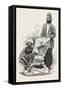 Singhalese Cloth Seller-null-Framed Stretched Canvas