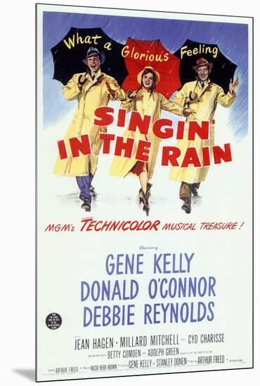 Singin' In The Rain-null-Mounted Poster