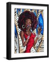 Singin In The Streets-Megan Aroon Duncanson-Framed Art Print