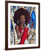 Singin In The Streets-Megan Aroon Duncanson-Framed Art Print