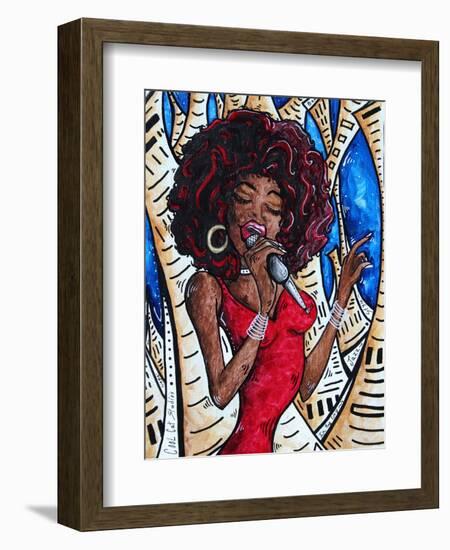 Singin In The Streets-Megan Aroon Duncanson-Framed Art Print