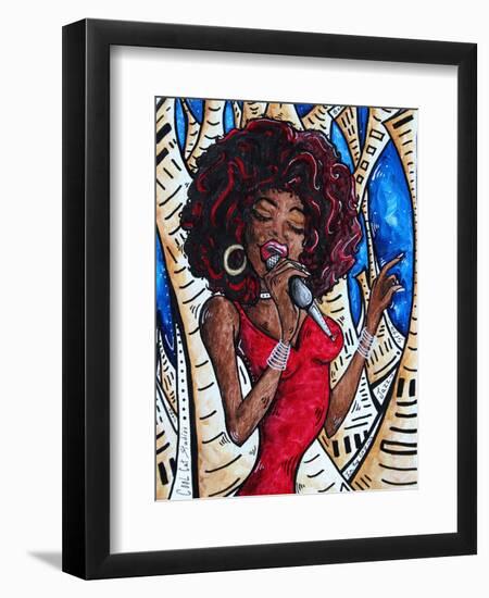 Singin In The Streets-Megan Aroon Duncanson-Framed Art Print