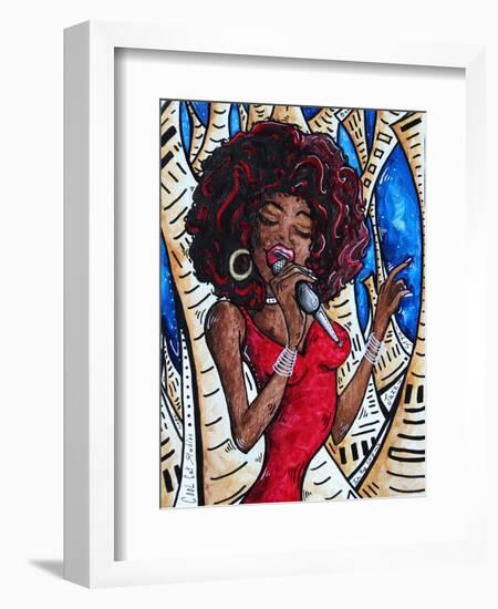 Singin In The Streets-Megan Aroon Duncanson-Framed Art Print