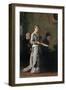 Singing a Pathetic Song-Thomas Cowperthwait Eakins-Framed Art Print