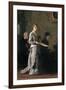 Singing a Pathetic Song-Thomas Cowperthwait Eakins-Framed Art Print