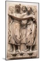 Singing Angels, Relief from the Cantoria by Luca Della Robbia (1400-82), C.1435-Luca Della Robbia-Mounted Giclee Print